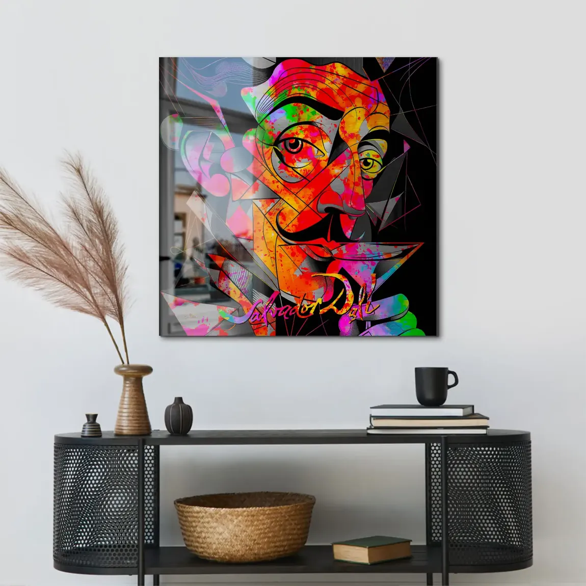 Infinite Mind Salvador Dalí Alu Gebürstet Bild - INGALERIE | Dein Onlineshop für moderne Wandbilder