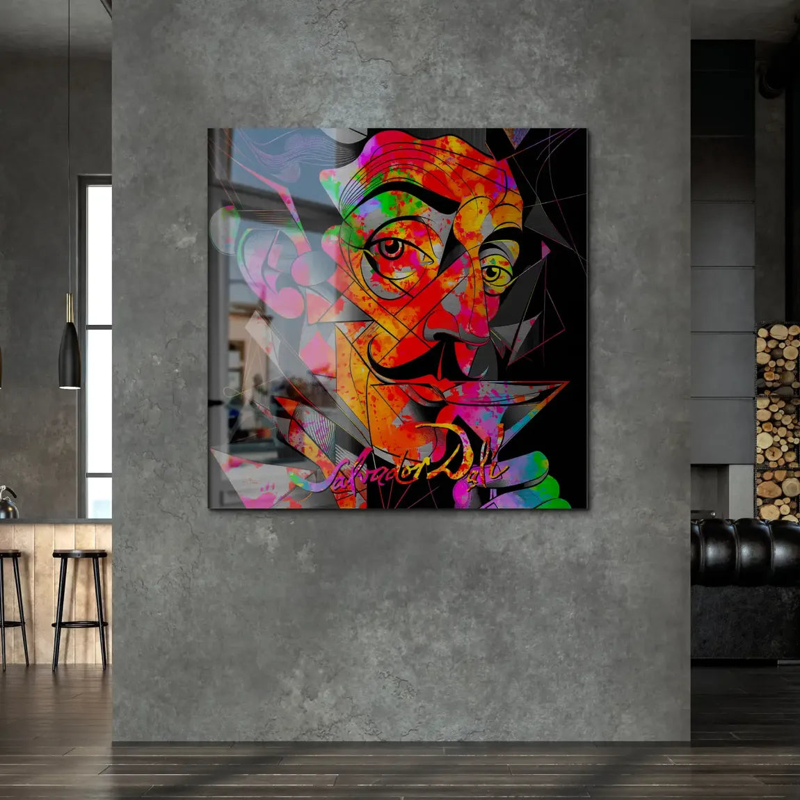 Infinite Mind Salvador Dalí Alu Gebürstet Bild - INGALERIE | Dein Onlineshop für moderne Wandbilder