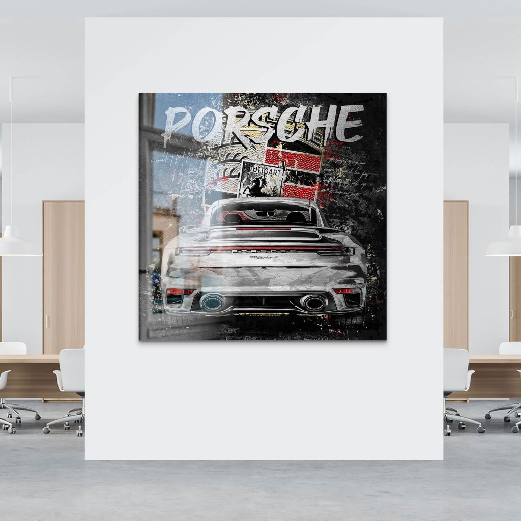 Shadowline Porsche Turbo Alu gebürstet Bild INGALERIE