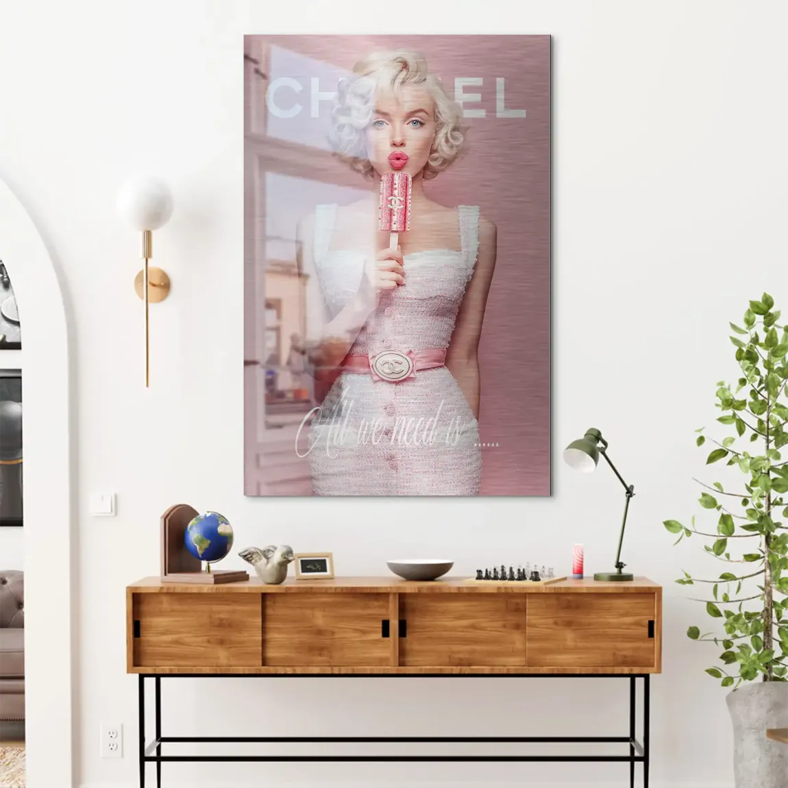 Parisian Delight Alu Dibond Bild gebürstet