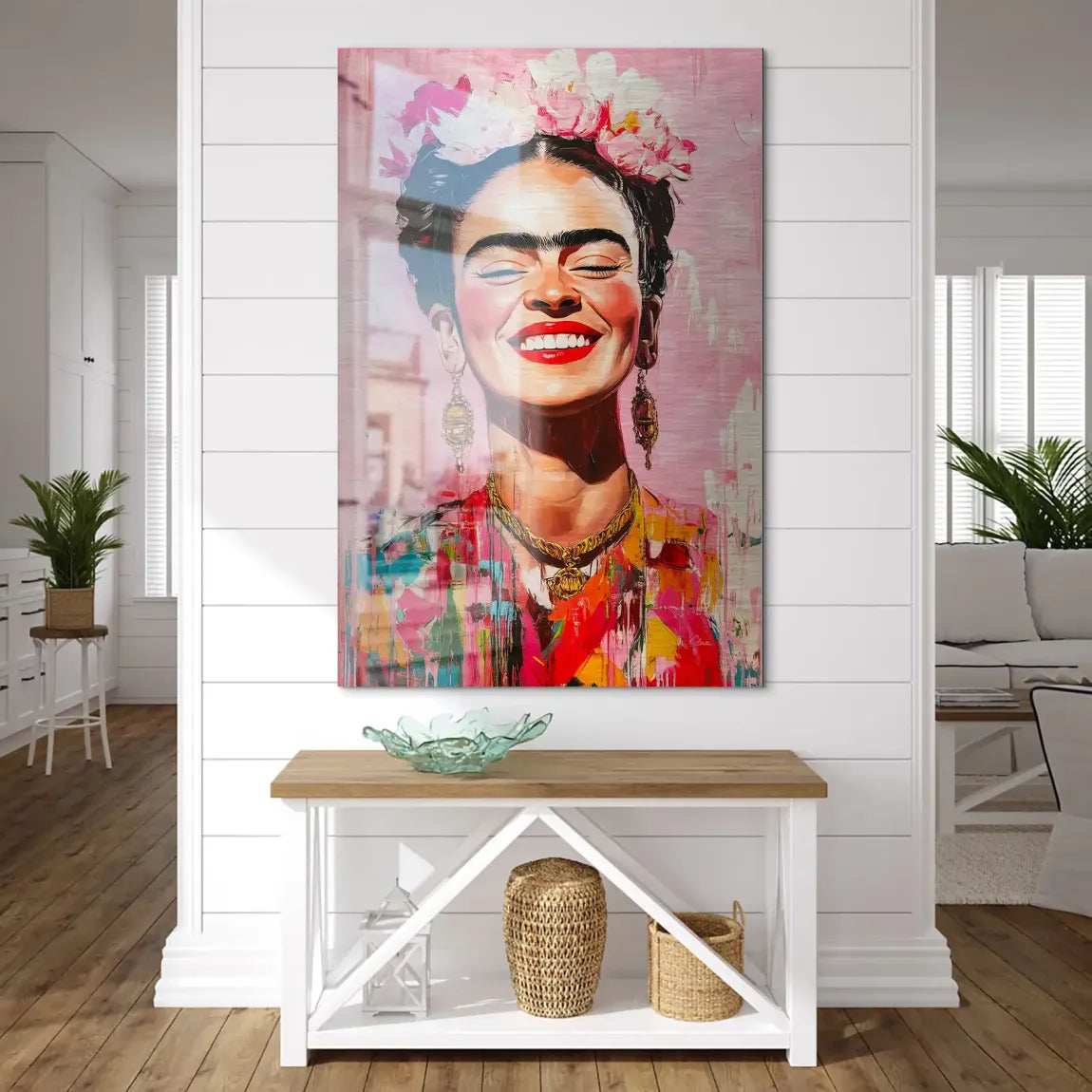 Frida Kahlo Charisma Alu Dibond Bild gebürstet INGALERIE