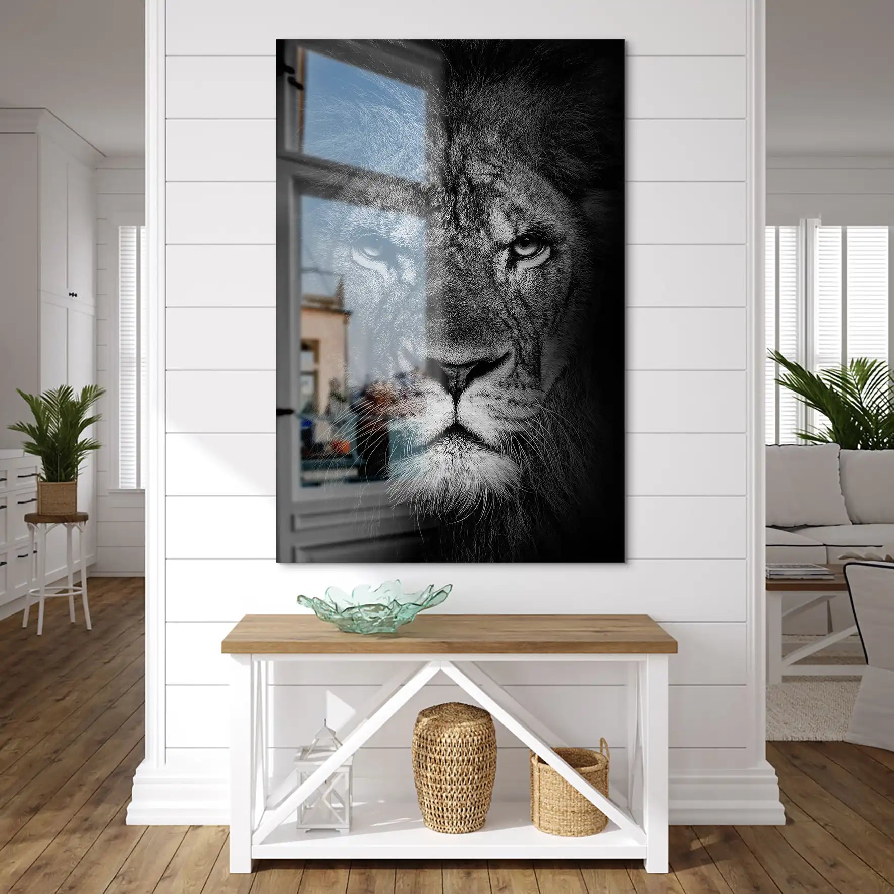 Lion Head AluDibond Gebürstet INGALERIE