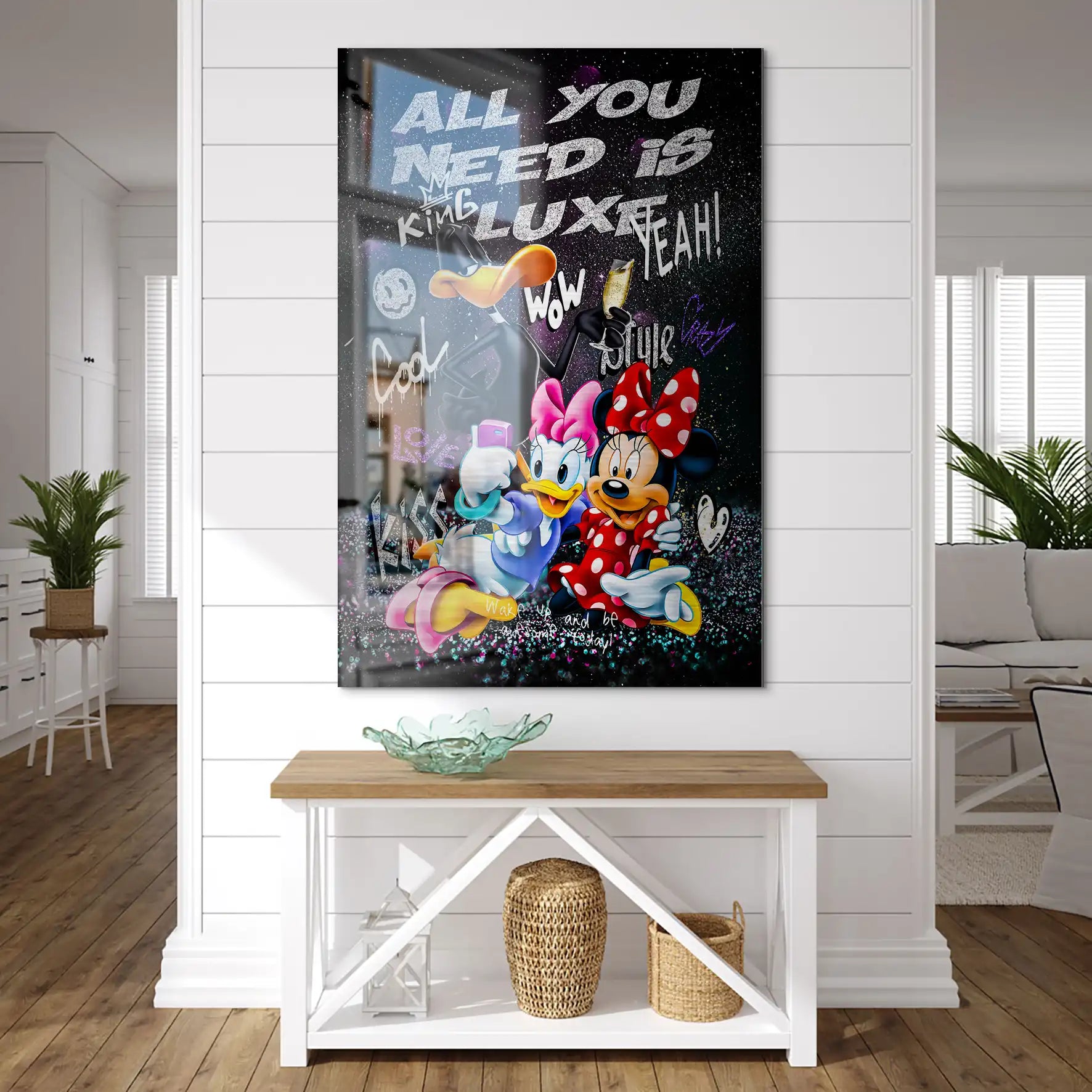 Duffy Minnie Daisy Luxe AluDibond Gebürstet INGALERIE