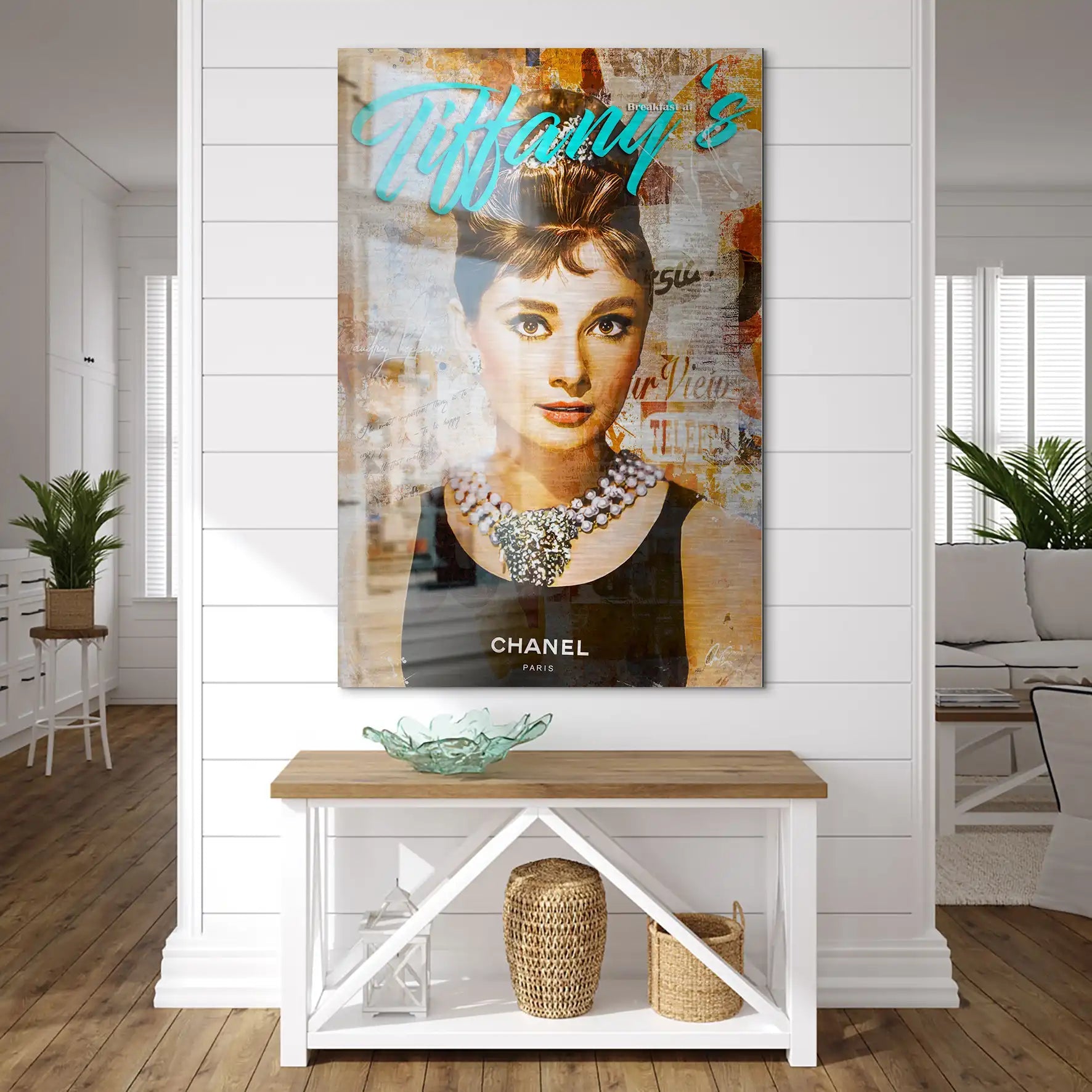 Audrey Tiffany Art AluDibond Gebürstet INGALERIE