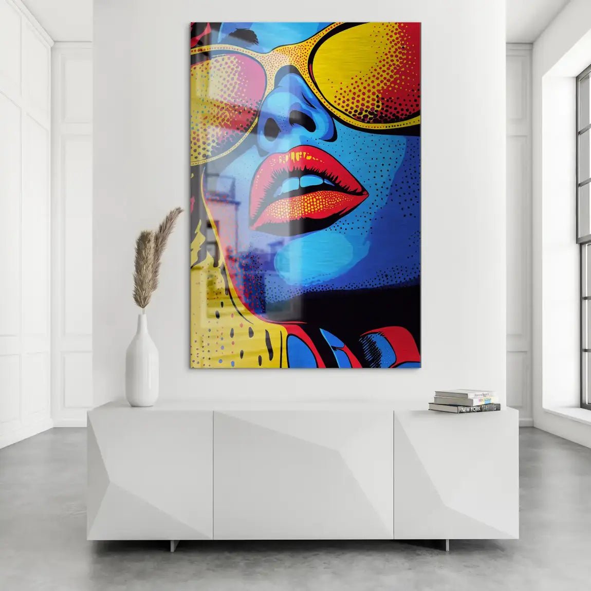 In the Sun Pop Art AluDibond Gebürstet INGALERIE