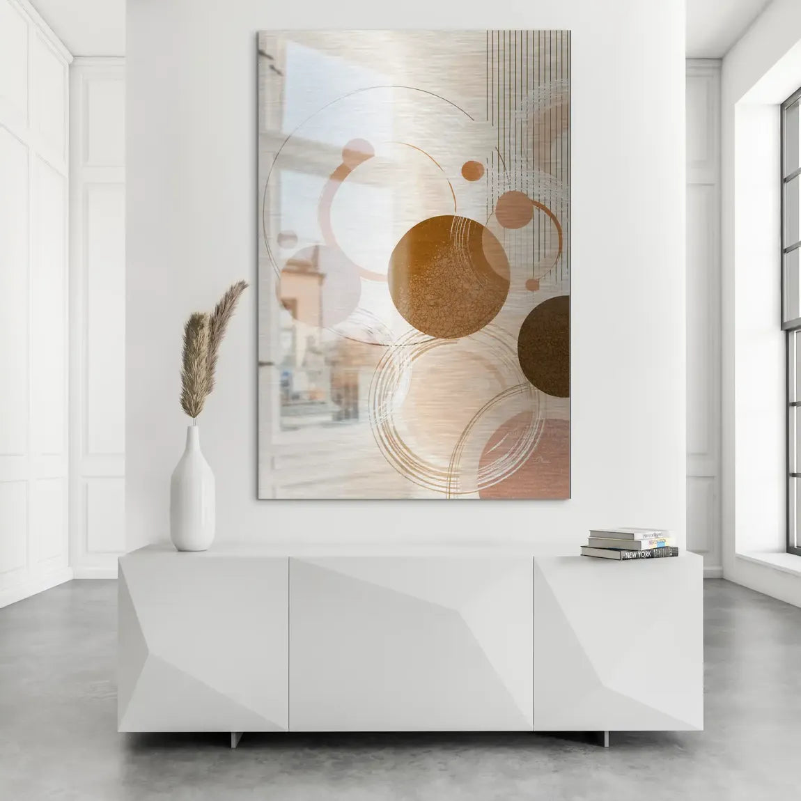 Circles of Timeless Alu Dibond Bild gebürstet INGALERIE