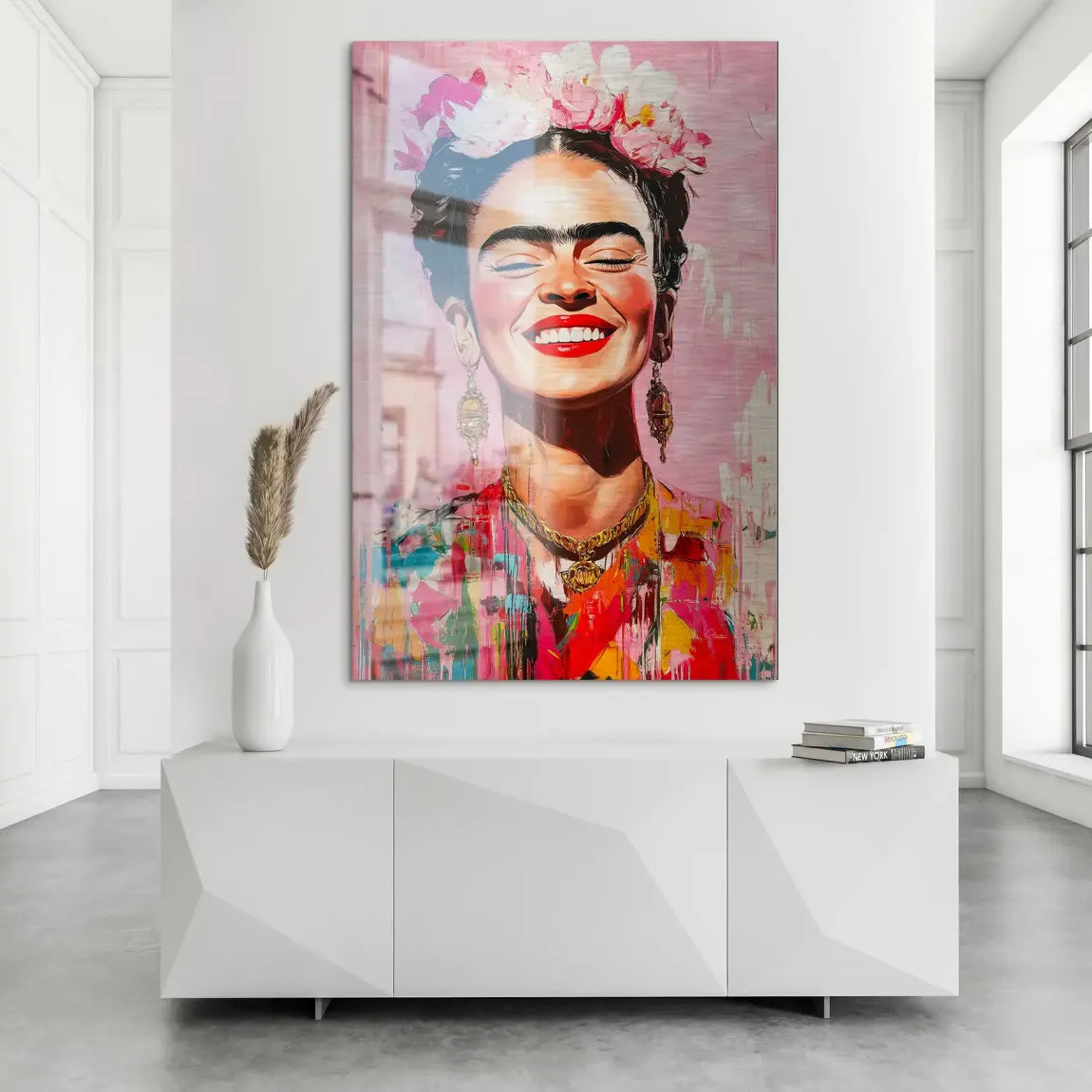Frida Kahlo Charisma Alu Dibond Bild gebürstet INGALERIE