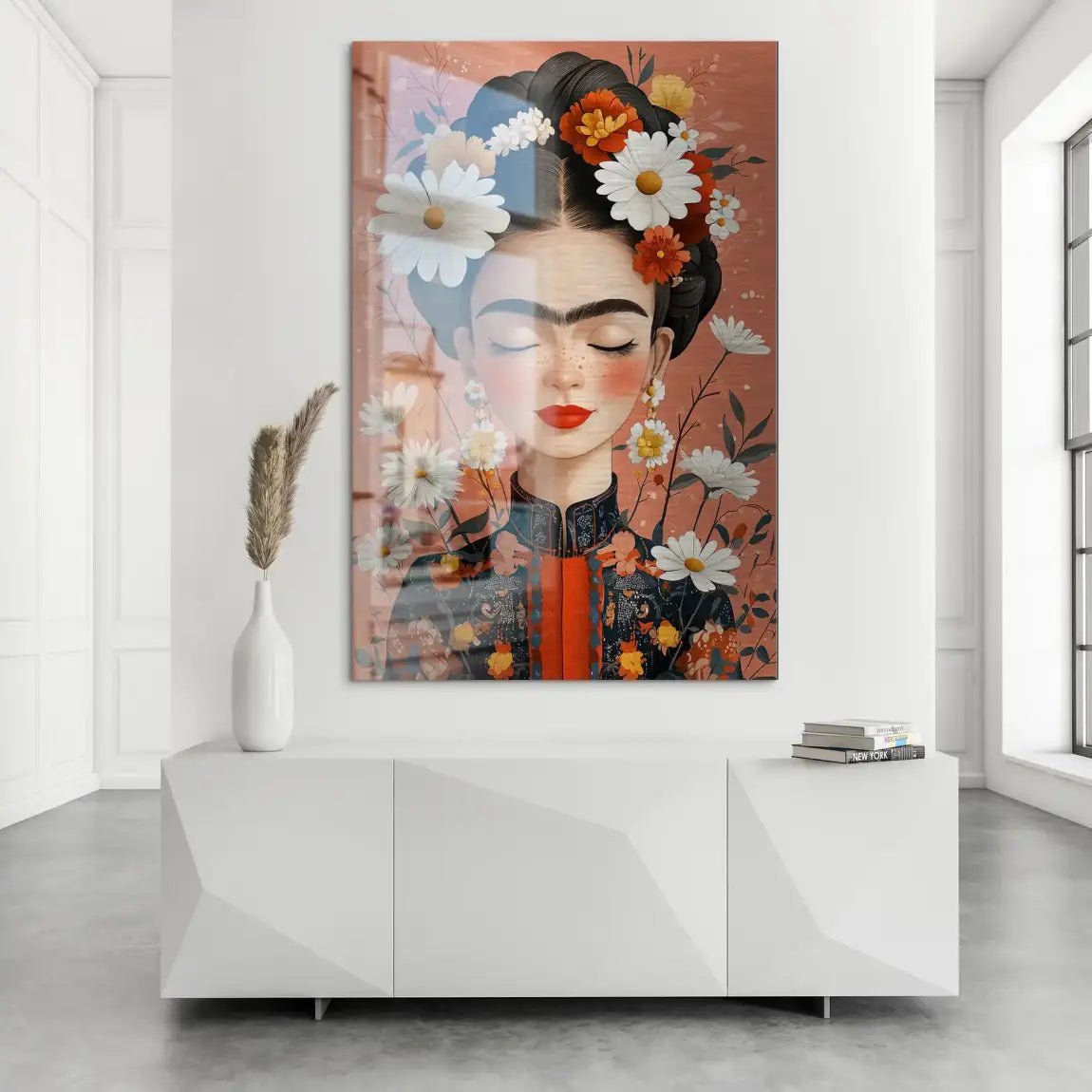 Frida Flower Nr.3 AluDibond Gebürstet INGALERIE