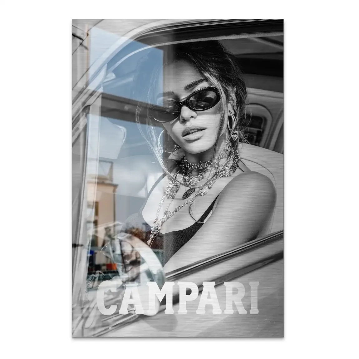 Summer Glam Alu Dibond Bild gebürstet