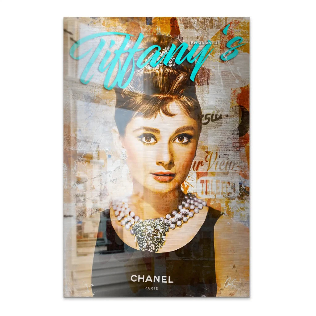 Audrey Tiffany Art AluDibond Gebürstet INGALERIE