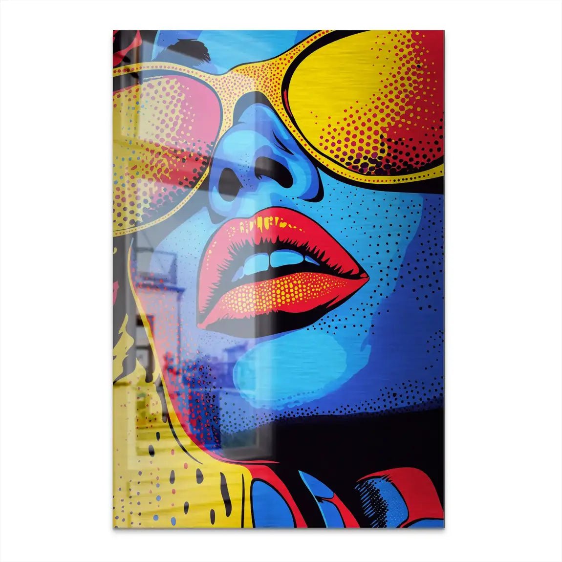 In the Sun Pop Art AluDibond Gebürstet INGALERIE