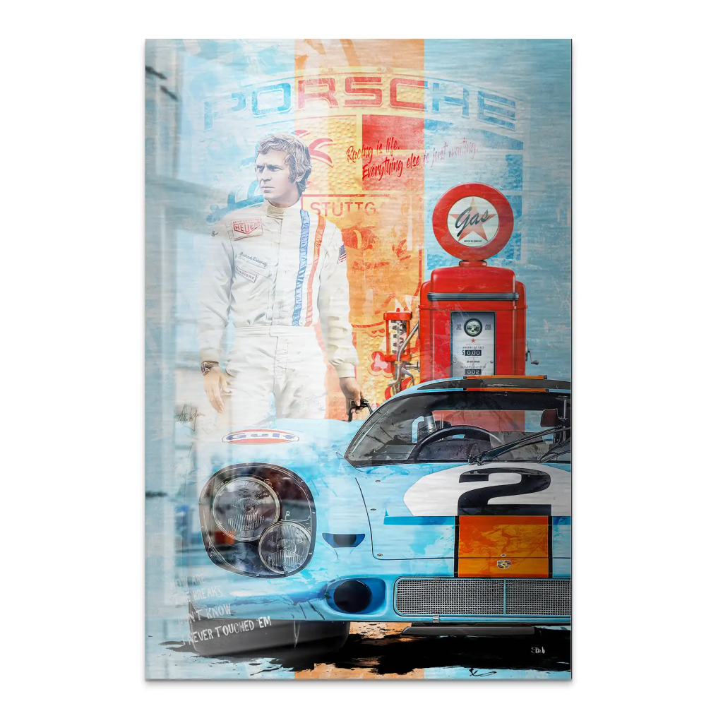 Steve Racing Spirit Alu gebürstet Bild INGALERIE