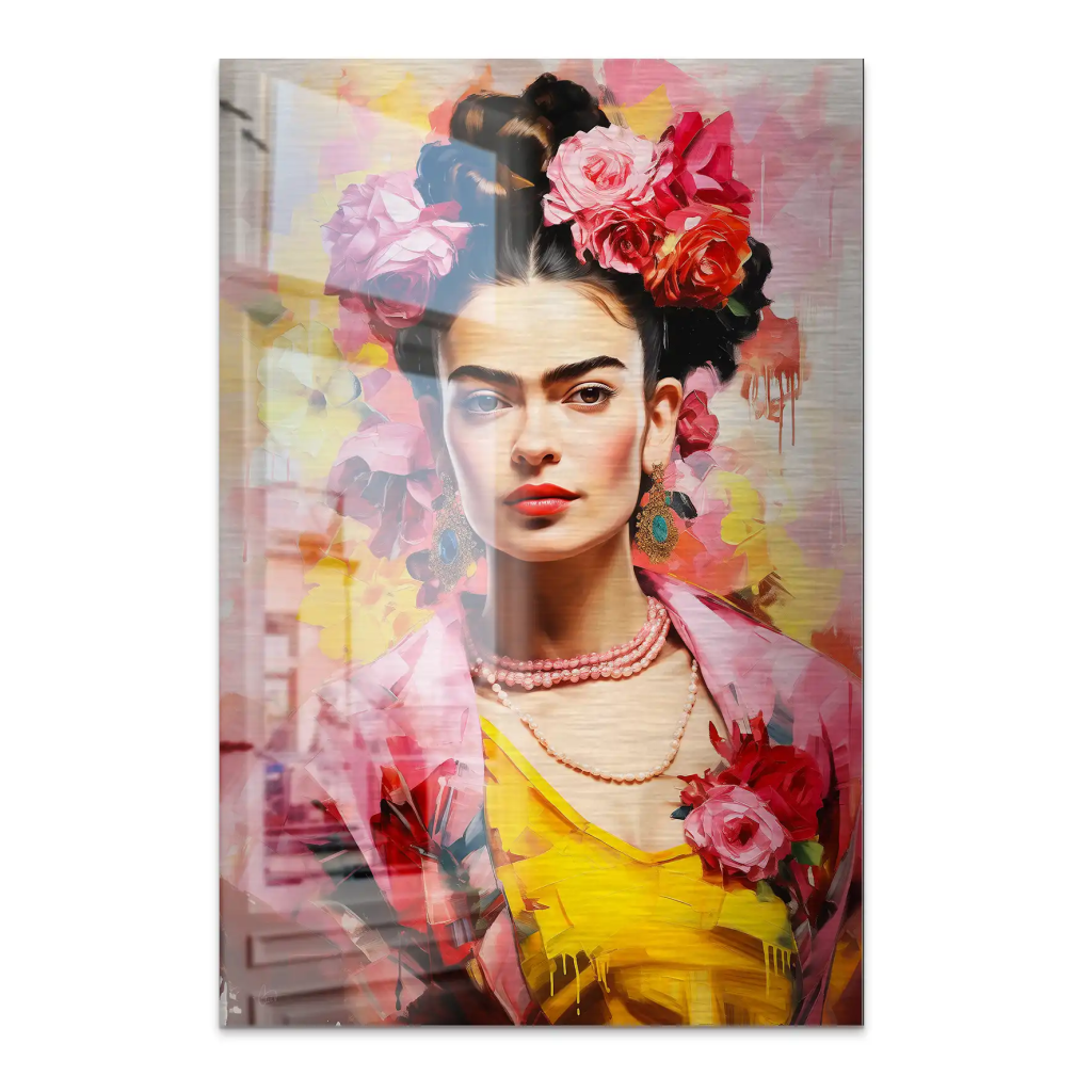 Beauty Frida Alu Gebürstet Bild INGALERIE