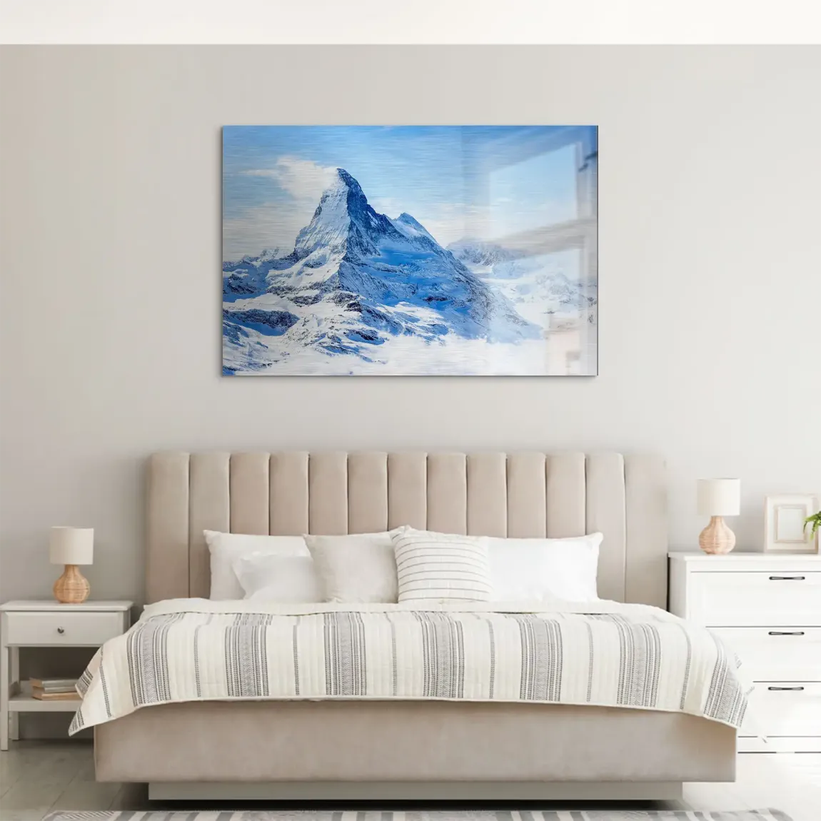 Matterhorn Summit of Light AluDibond Gebürstet