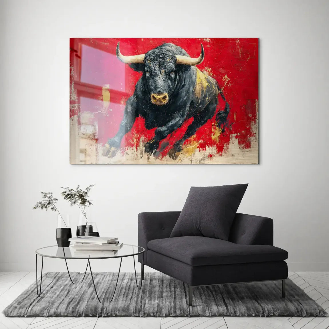 Stier Noble Essence AluDibond Gebürstet