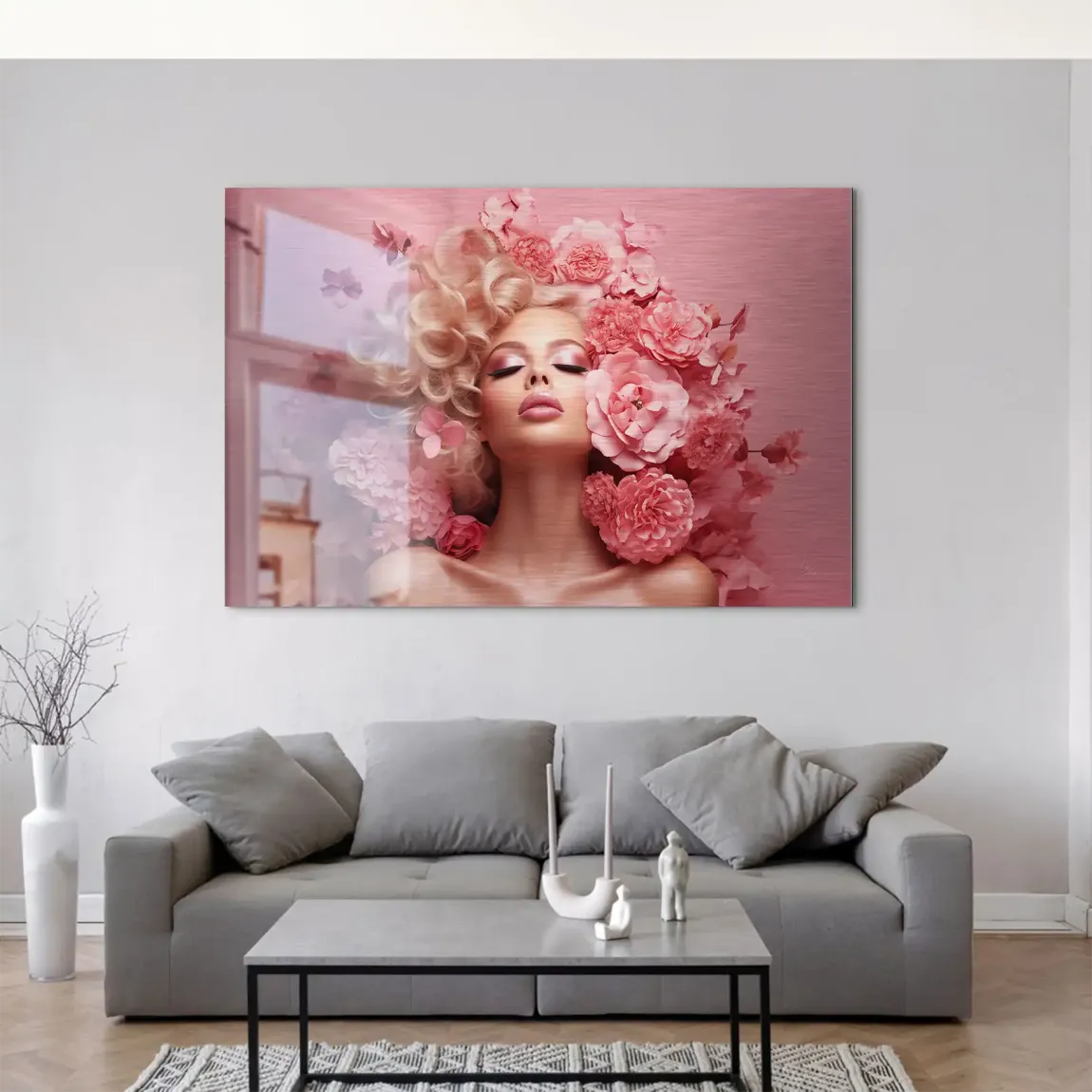 Pink Dream AluDibond Gebürstet