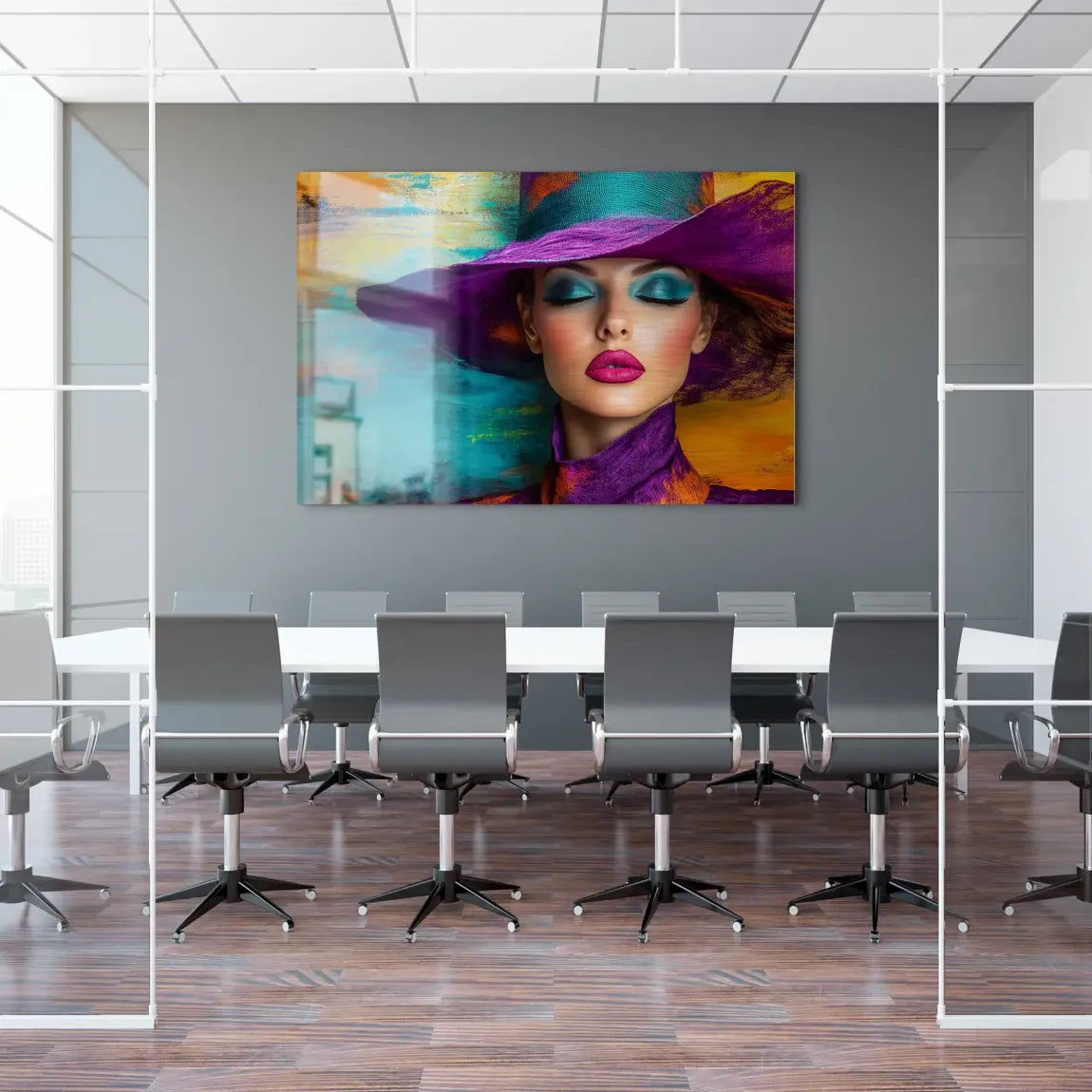 Femme Elegance AluDibond Gebürstet INGALERIE