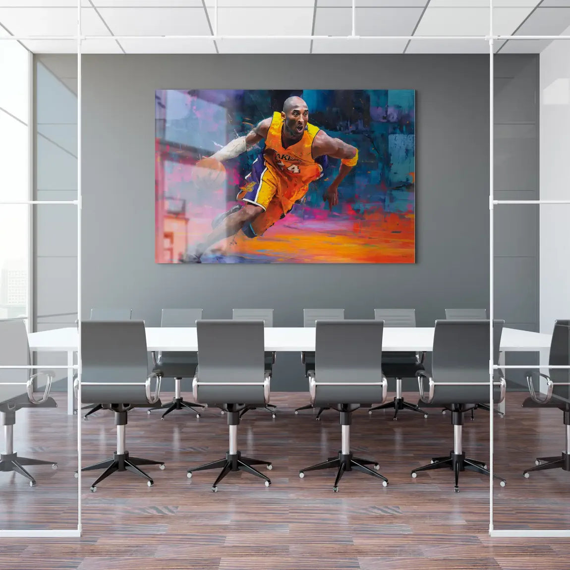 Kobe Abstrakt AluDibond Gebürstet INGALERIE