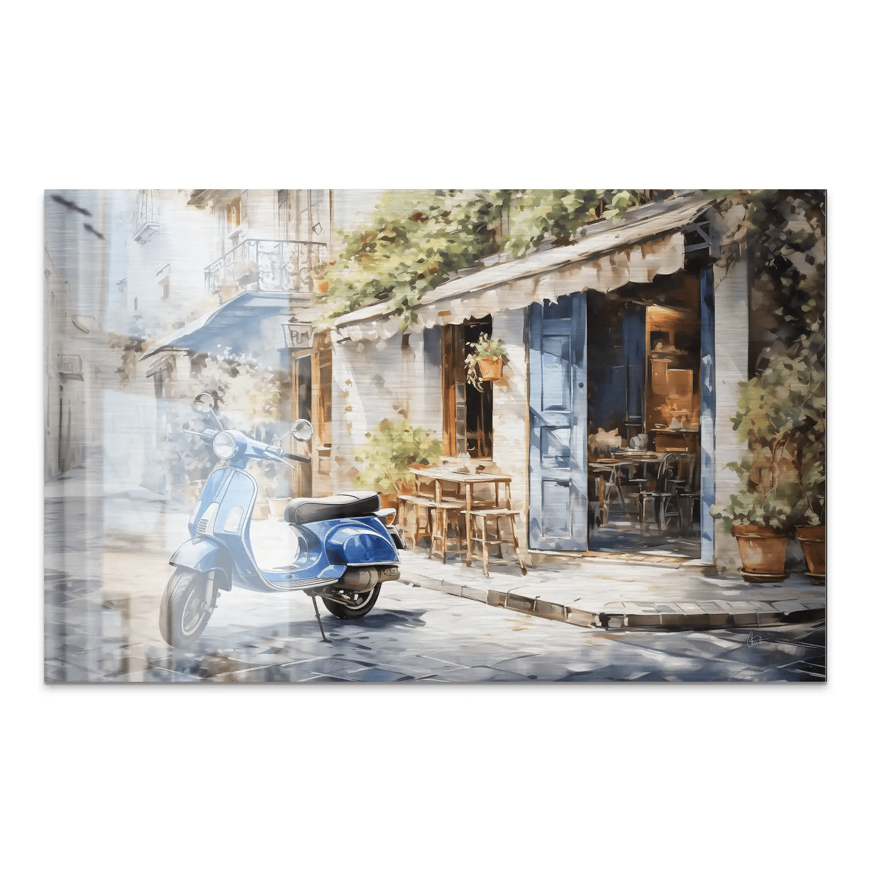 Trattoria AluDibond Gebürstet INGALERIE