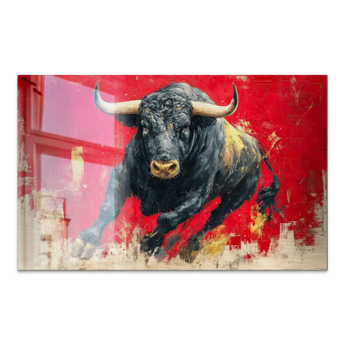 Stier Noble Essence AluDibond Gebürstet