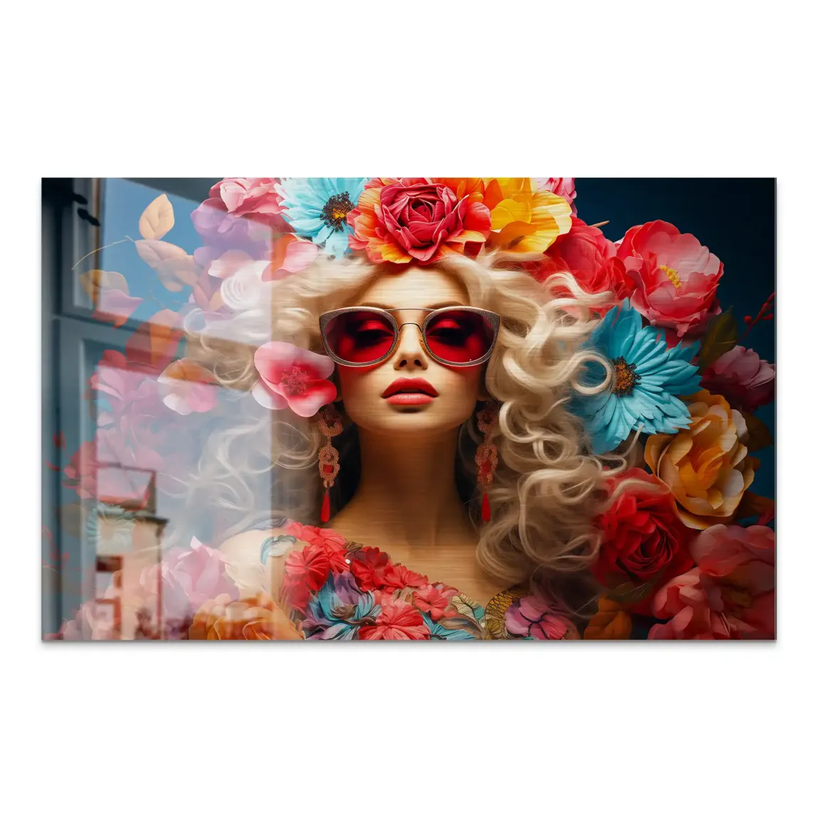 Flower Queen AluDibond Gebürstet