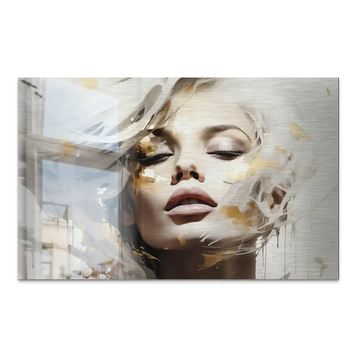 Golden Dreams AluDibond Gebürstet