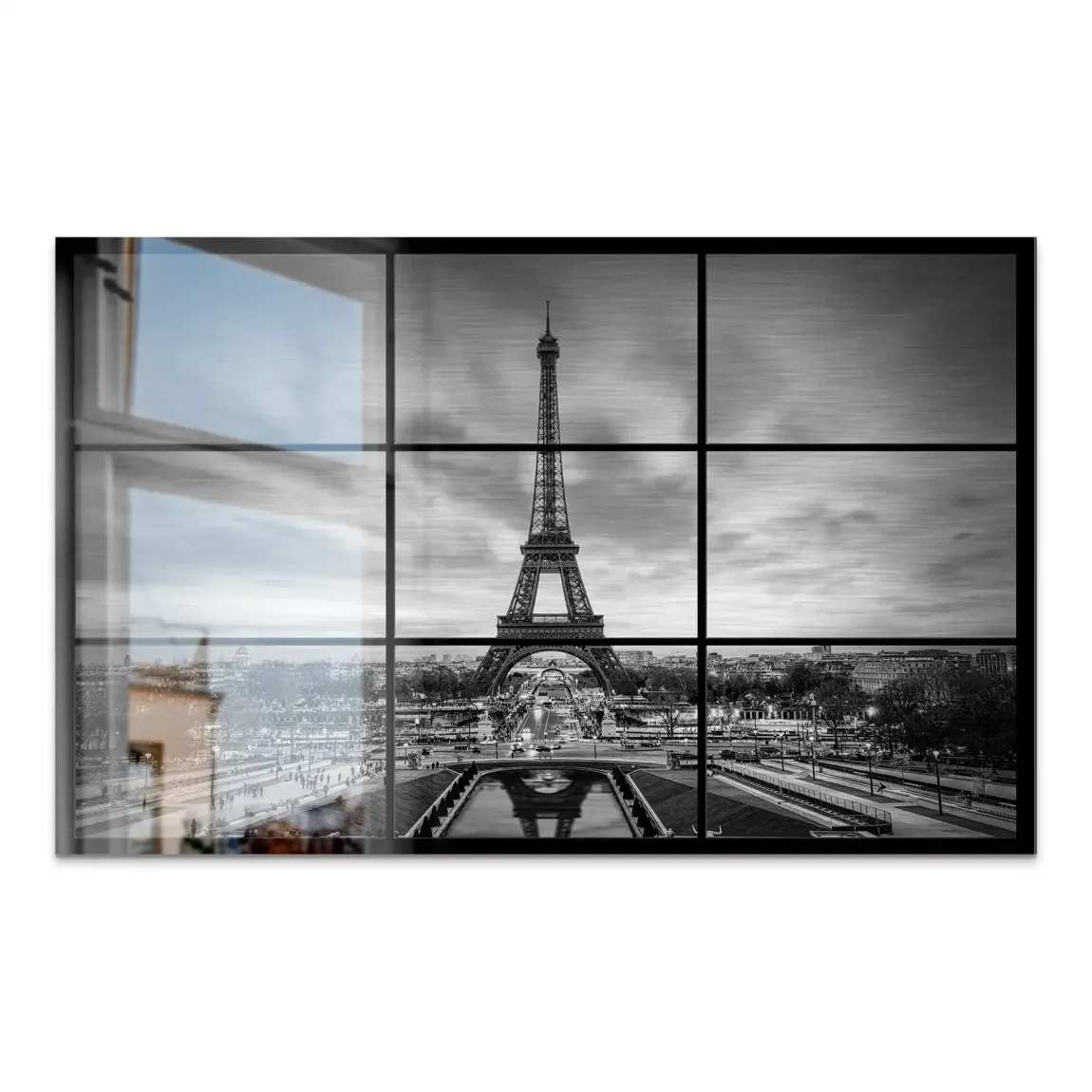 Paris Noir Alu Gebürstet