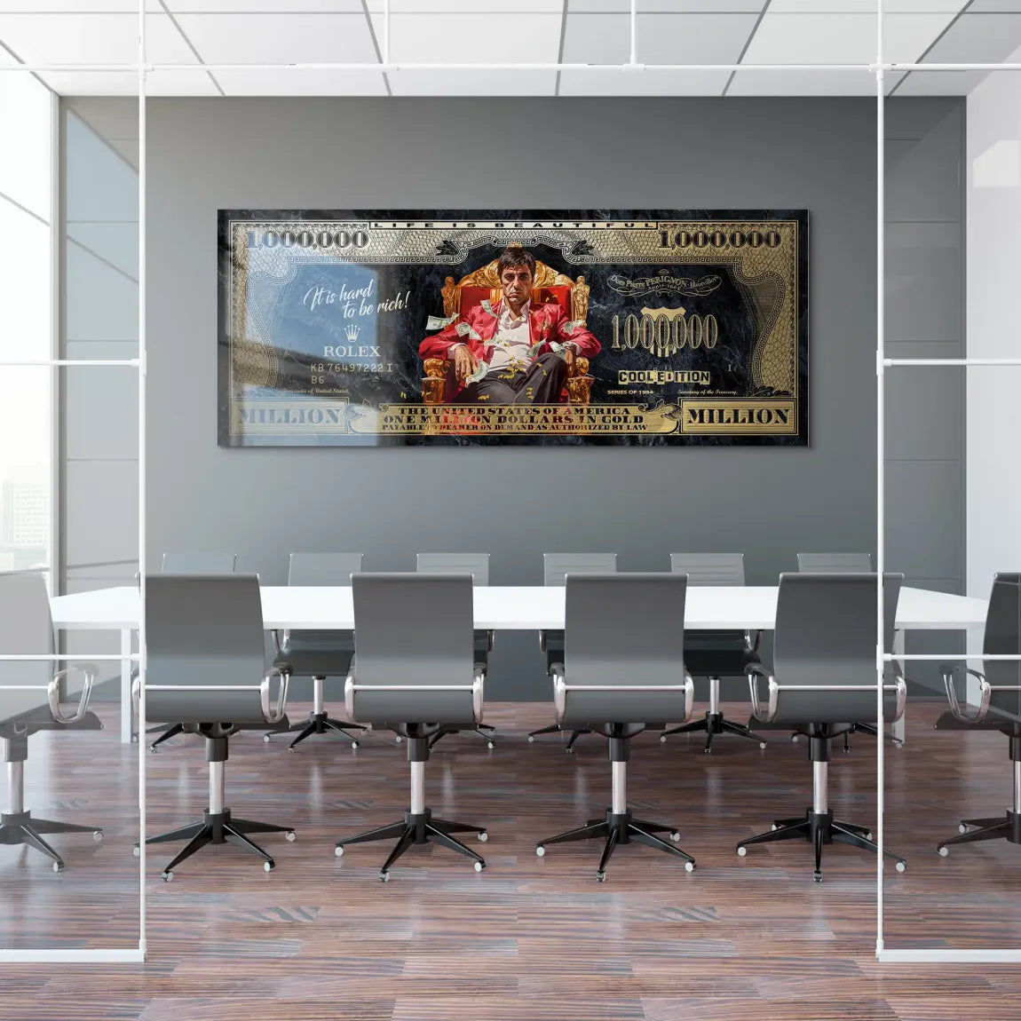 Scarface Million Dollar Alu Gebürstet