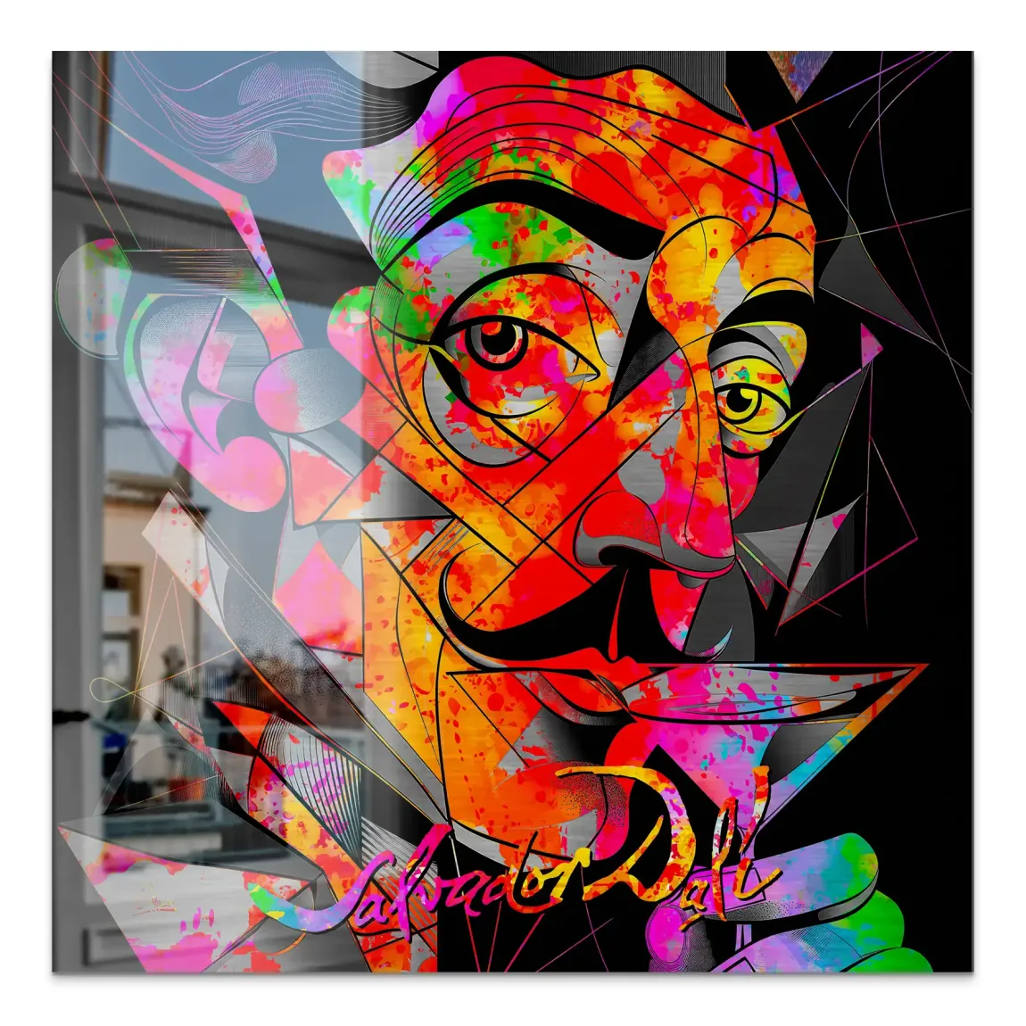 Infinite Mind Salvador Dalí Alu Gebürstet Bild - INGALERIE | Dein Onlineshop für moderne Wandbilder