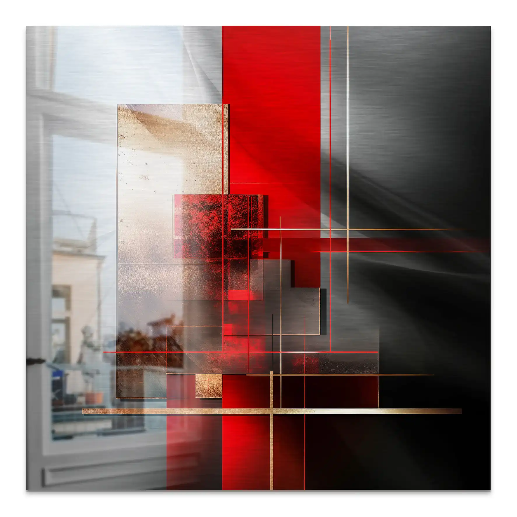 Straight Alu Gebürstet INGALERIE