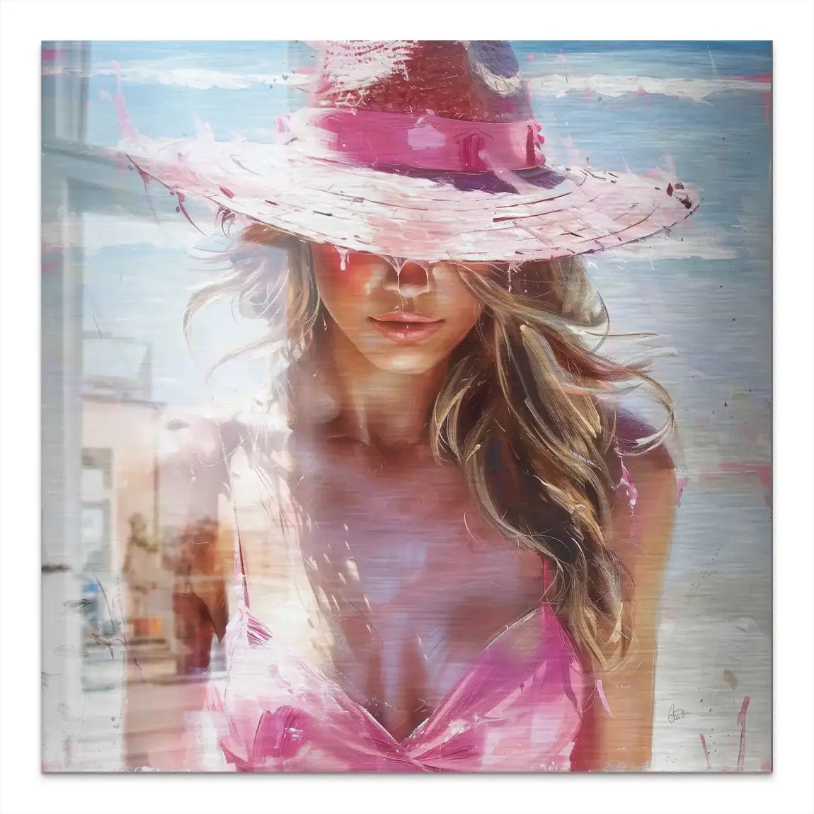 Summer Beach Beauty Alu Gebürstet INGALERIE