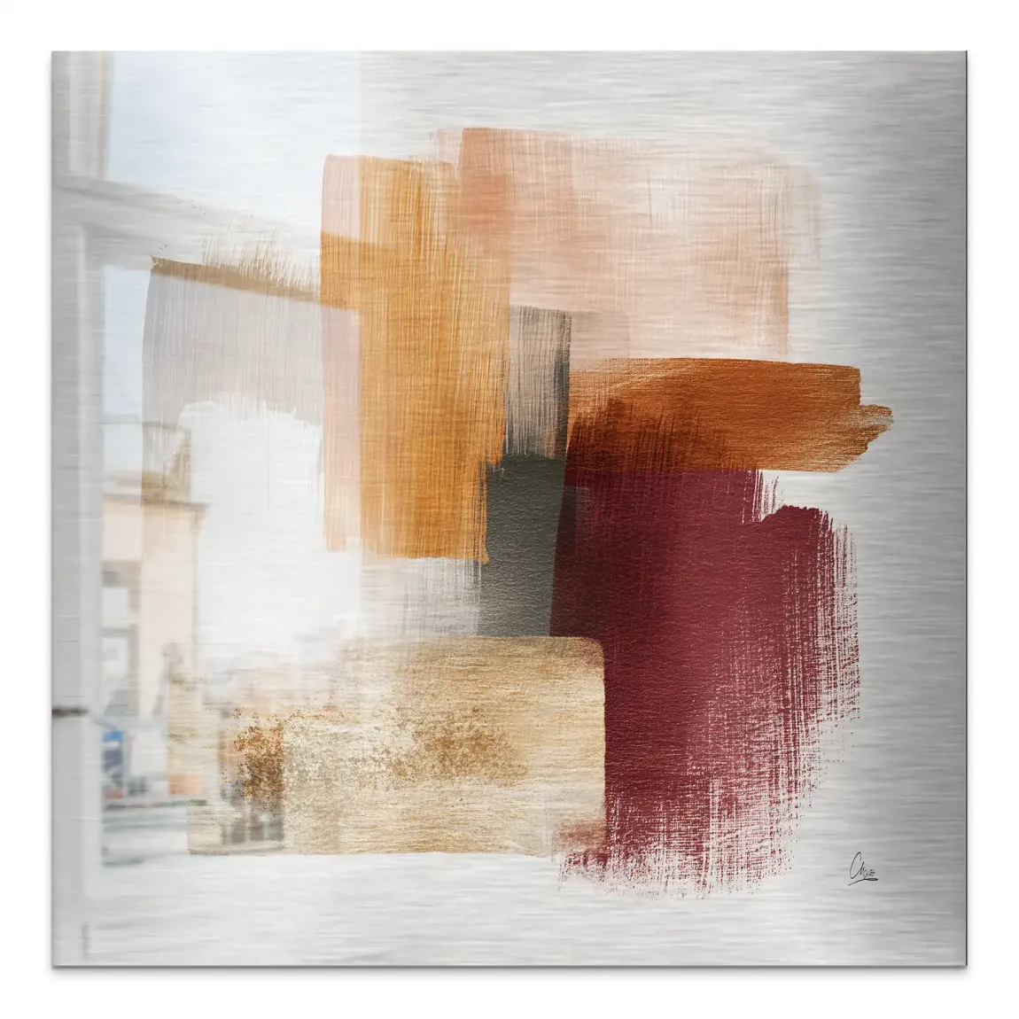 Boho Touch Alu Gebürstet Bild