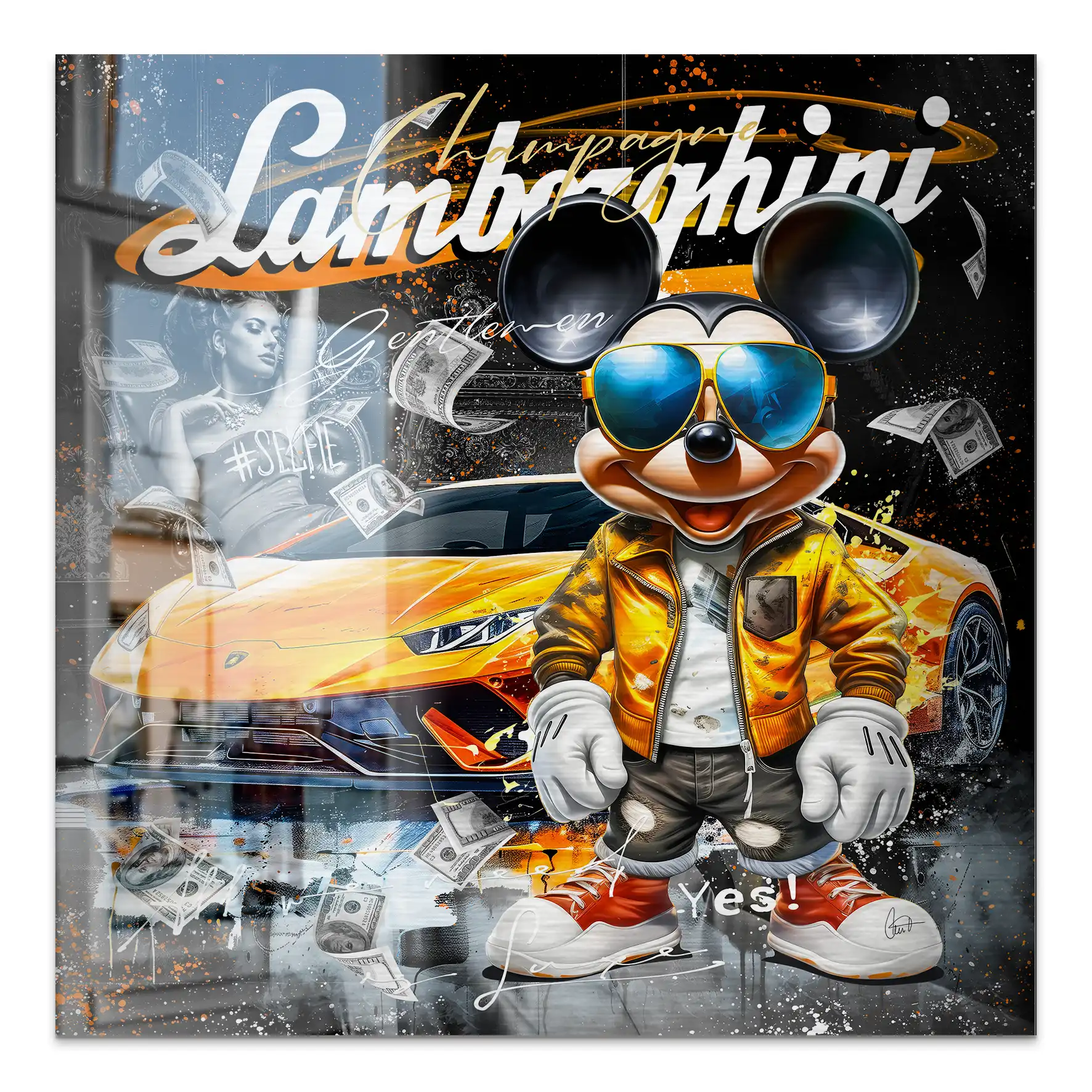 Micky Huracan Alu Gebürstet INGALERIE