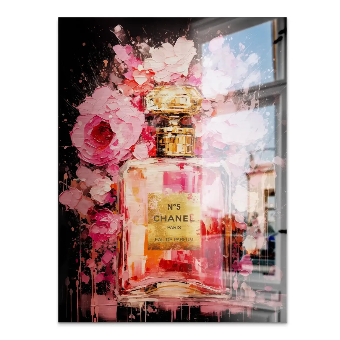 Essence of Velvet Bloom Alu Gebürstet Bild INGALERIE