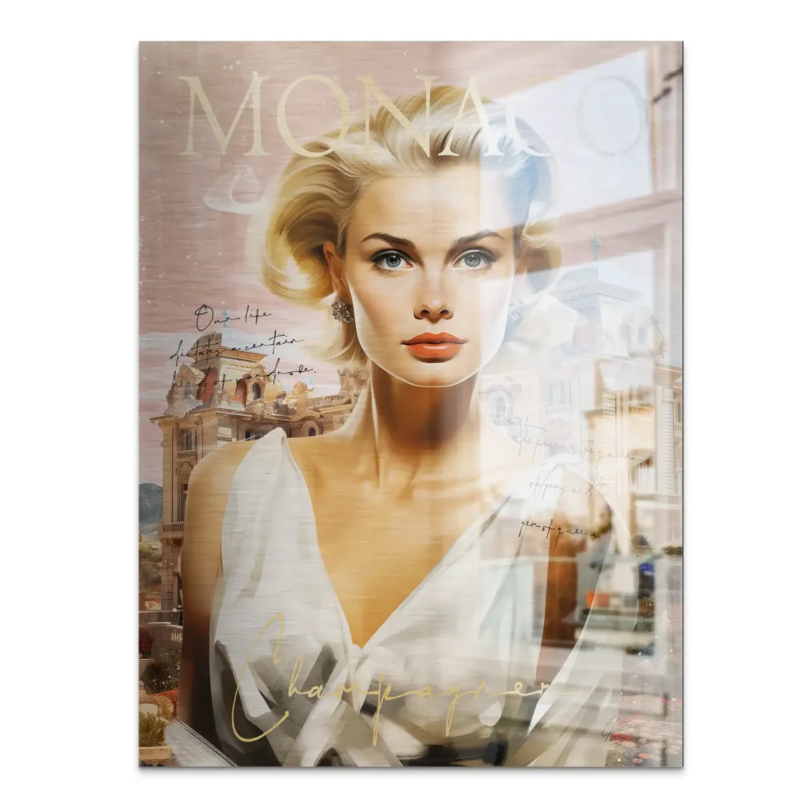 Grace Monaco Aludibond Gebürstet INGALERIE