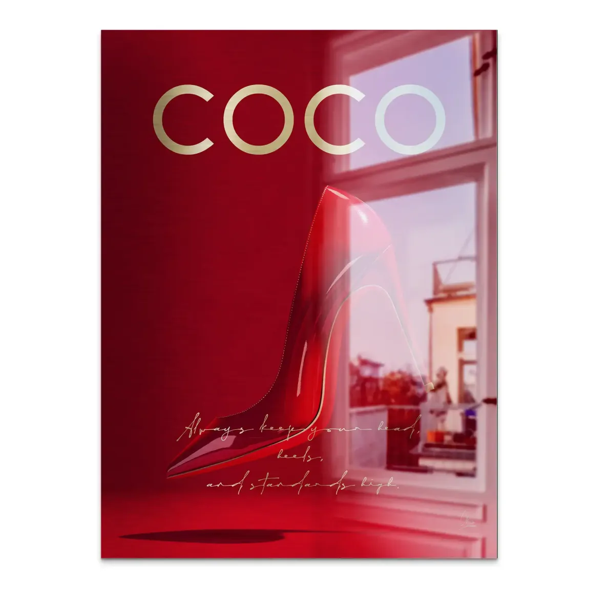 Coco Heels Alu Gebürstet Bild