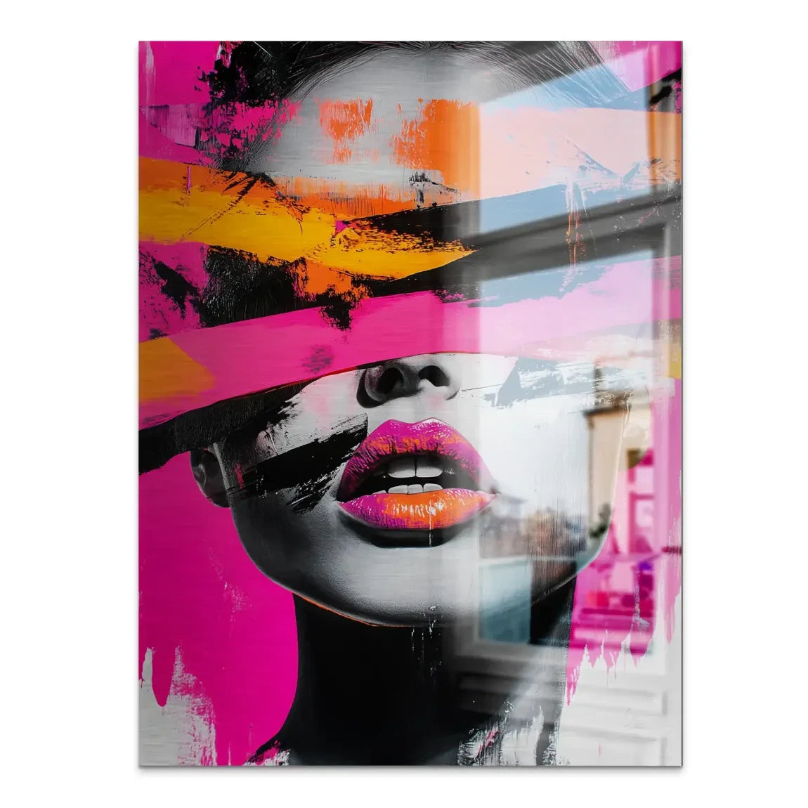 Abstrakt Allure Alu Gebürstet Bild INGALERIE