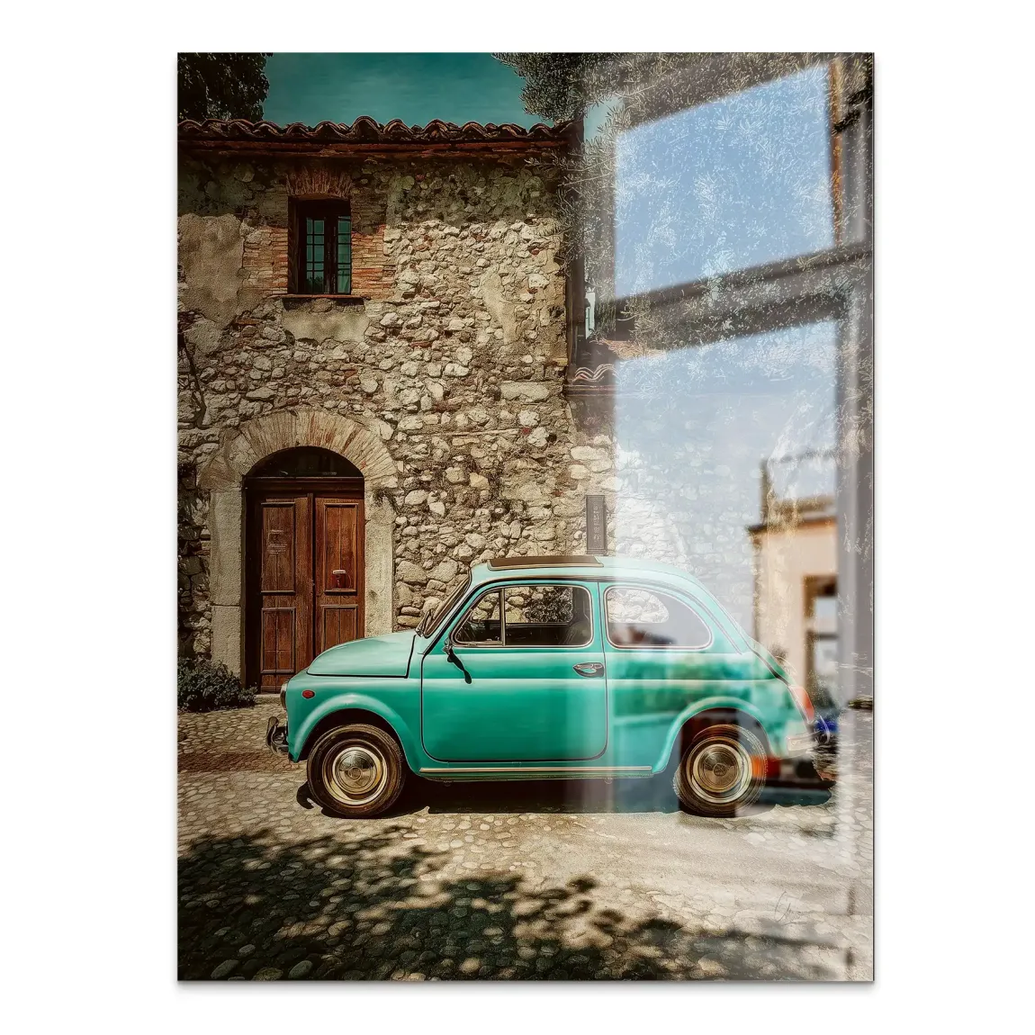 Toskana Fiat Charm Alu Gebürstet Bild