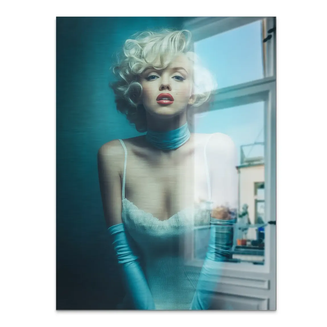 Satin Dreams of Hollywood Aludibond Gebürstet INGALERIE