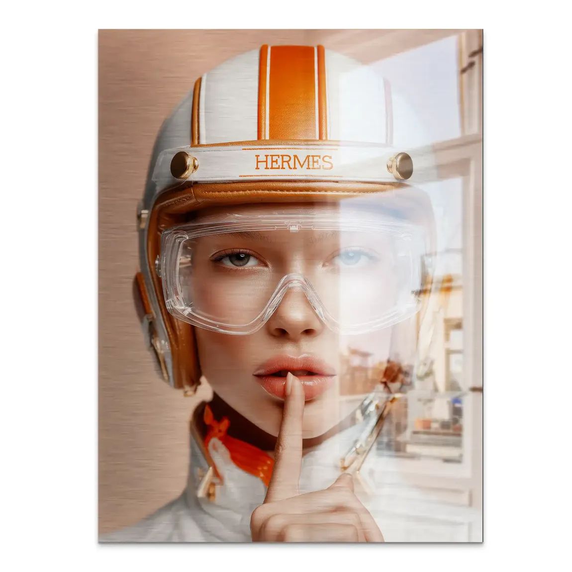 Silent Luxury Lifestyle Alu Gebürstet Bild