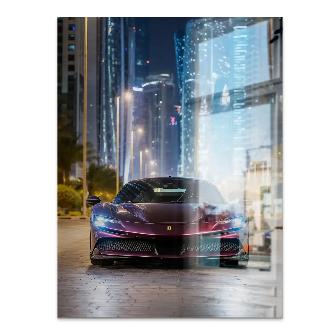 Midnight SF90 Art Alu Gebürstet Bild