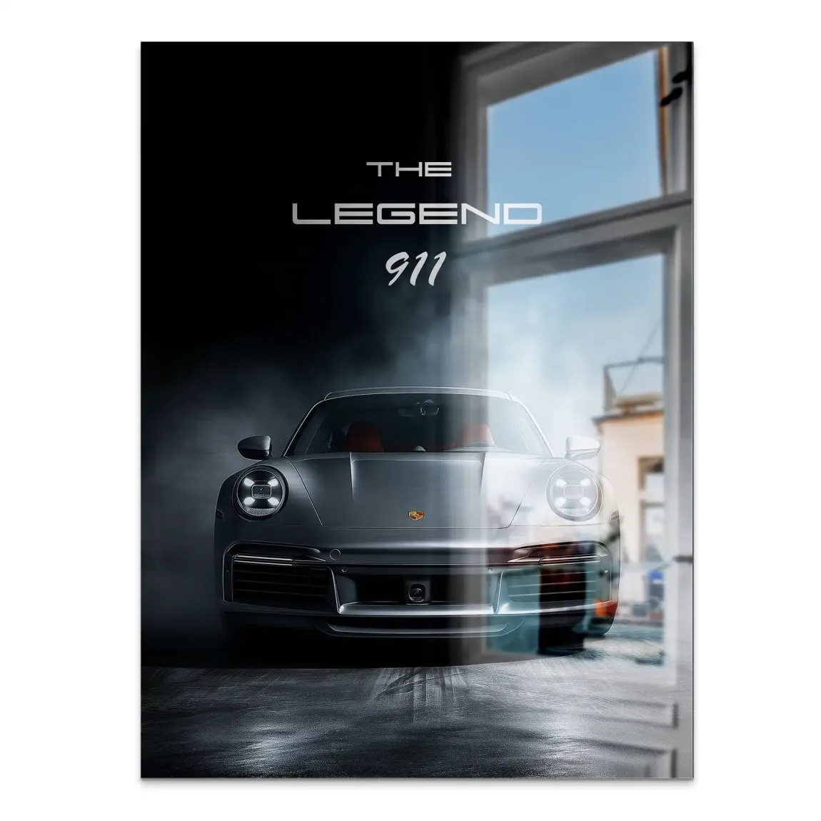 Silver Legend Porsche 911 Alu Gebürstet Bild
