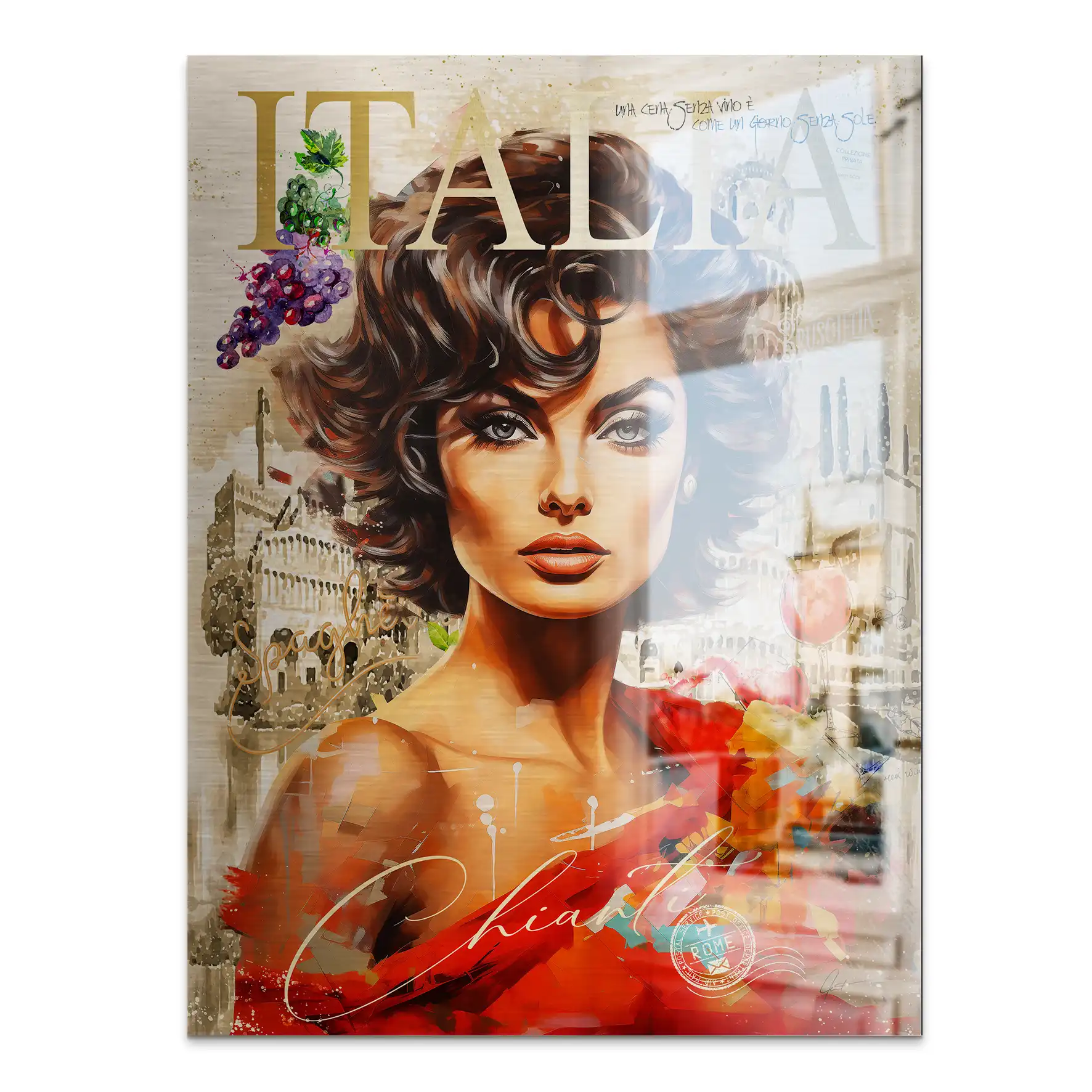 Sophia Italia Aludibond Gebürstet INGALERIE