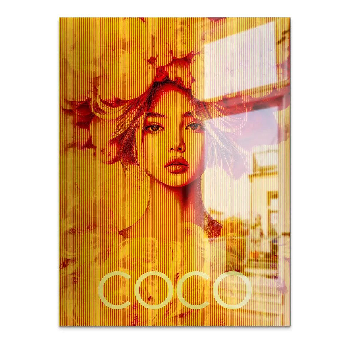 Coco Vision Aludibond Gebürstet INGALERIE