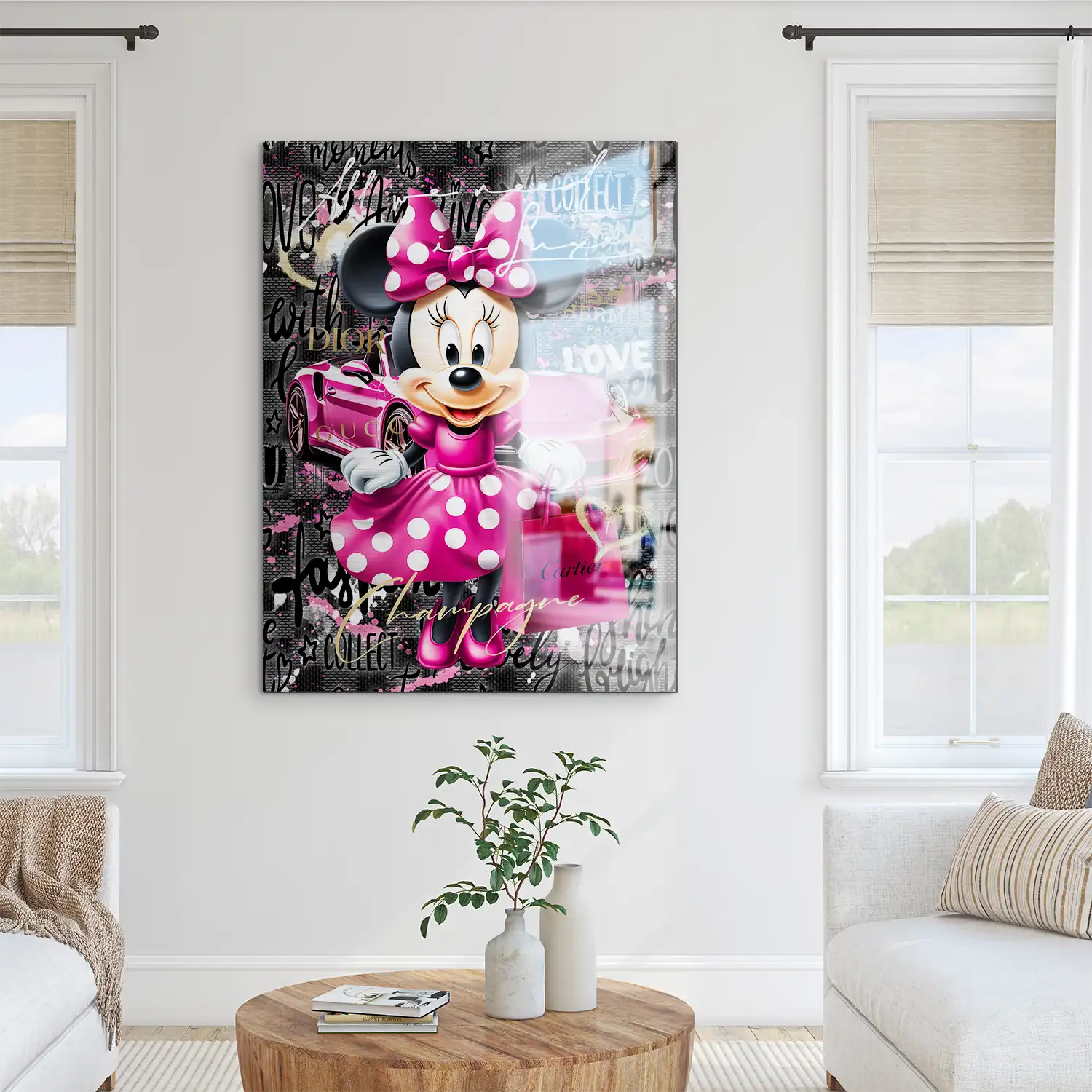 Minnie Need Need Luxe Aludibond Gebürstet INGALERIE