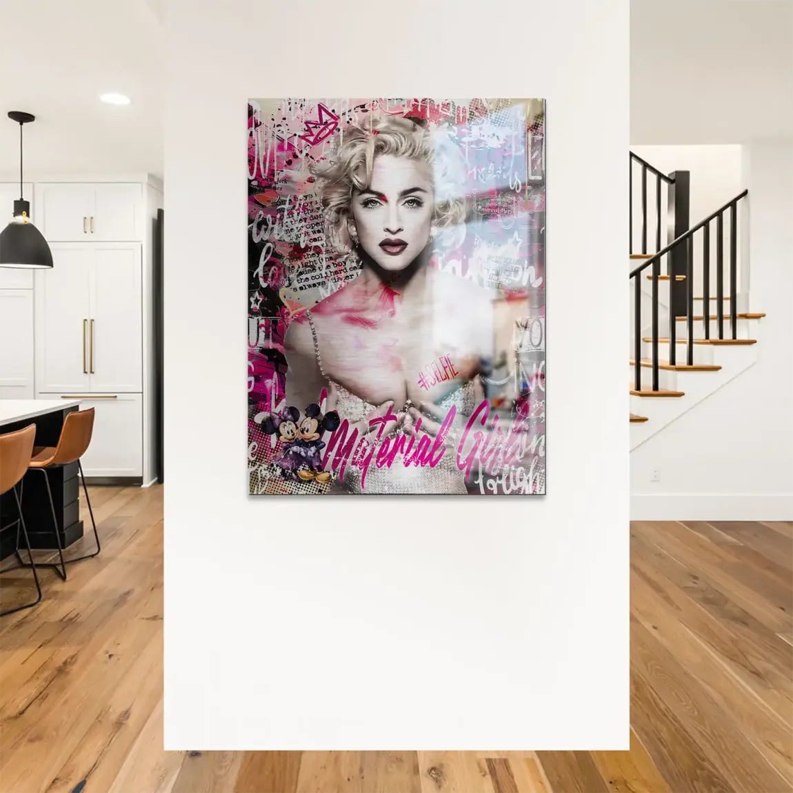 Pop Queen Vibes Alu Gebürstet Bild