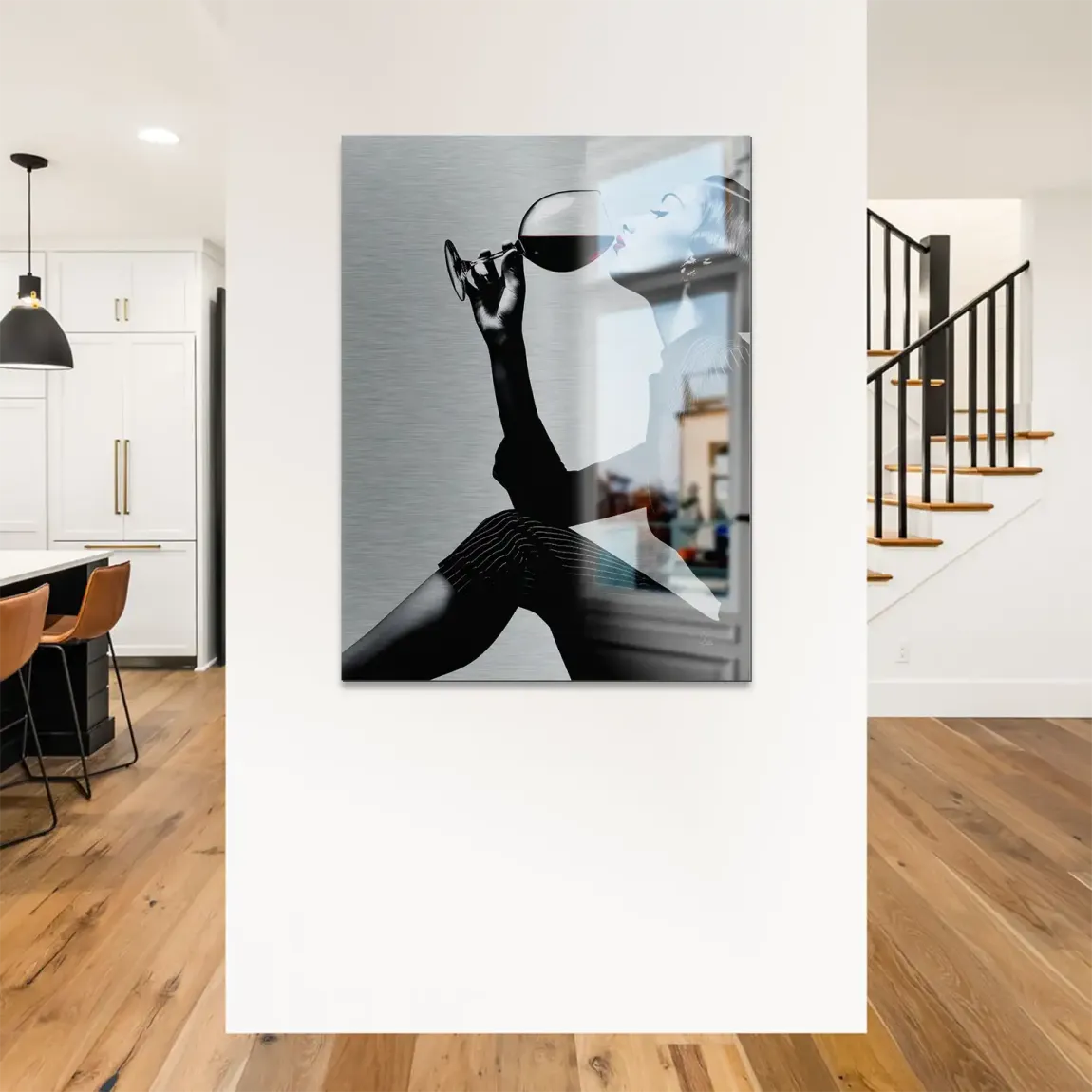 Wine Moments Alu Gebürstet Bild