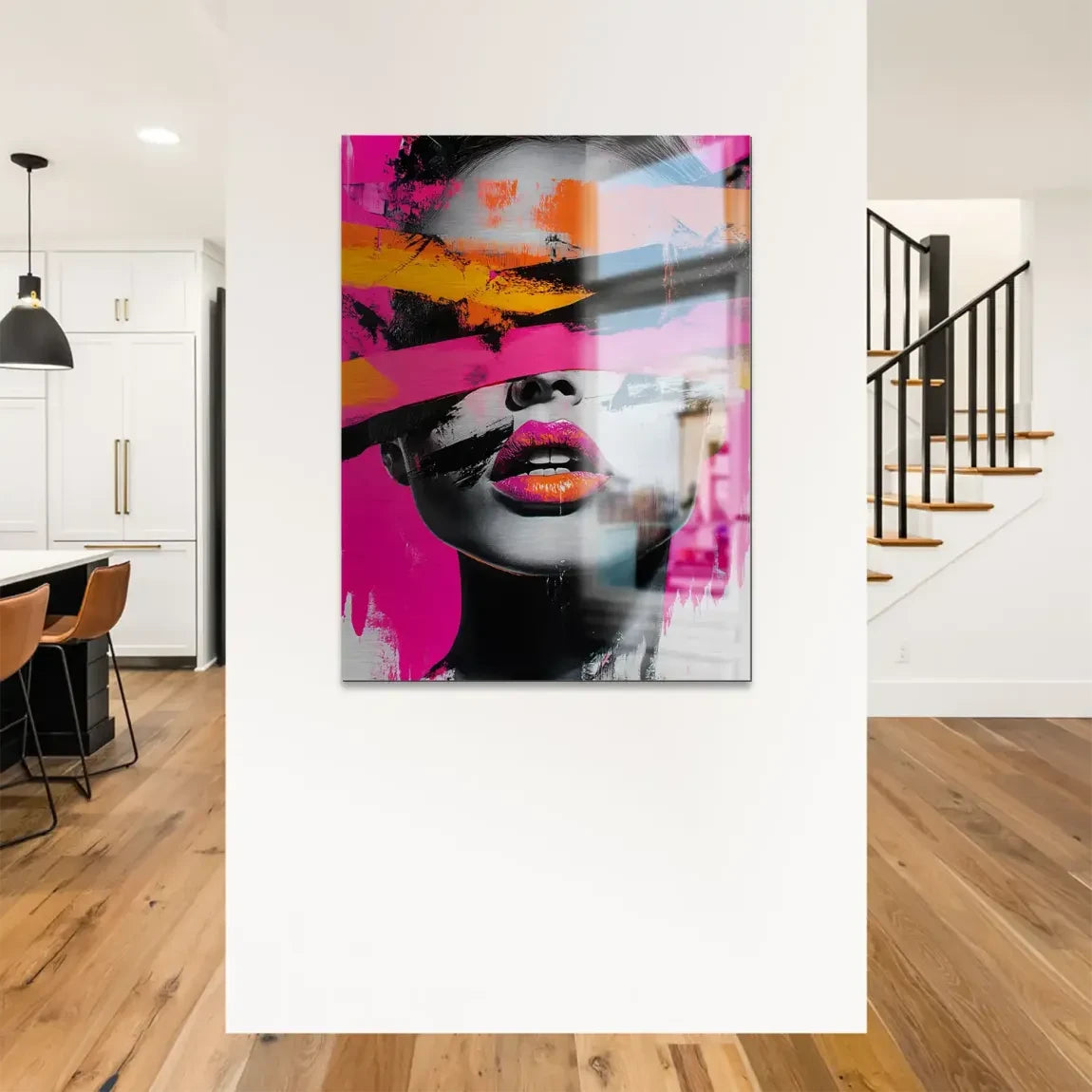 Abstrakt Allure Alu Gebürstet Bild INGALERIE