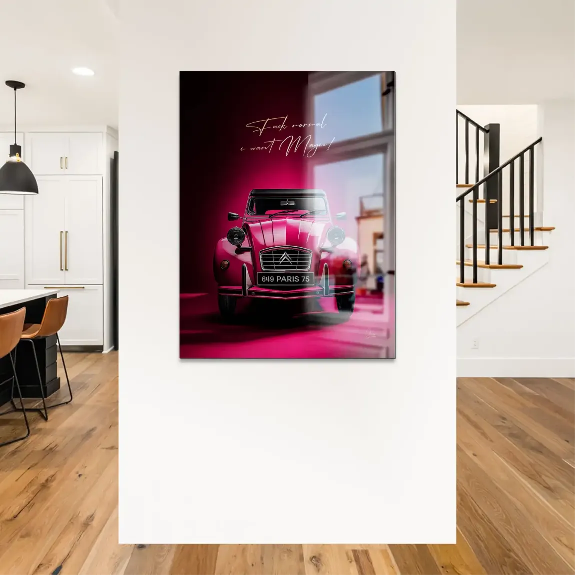 Pink Magic 2CV Alu Gebürstet Bild
