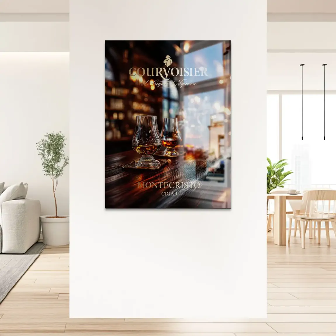 Amber Delight Cognac Alu Gebürstet Bild